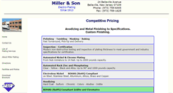 Desktop Screenshot of millerplatingnj.com